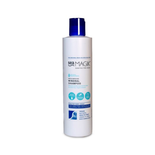 SEA MAGIK Magnesium + Argan Shampoo – Beruhigendes Shampoo Mit Bio-Algen Für Glänzendes, Gesundes Haar