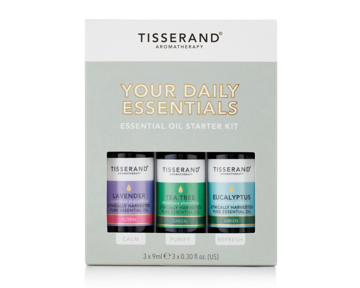 Tisserand Bio Eukalyptus Ätherisches Öl | 9 G | Für Aromatherapie & Verdampfung | Frisches, Klärendes Aroma