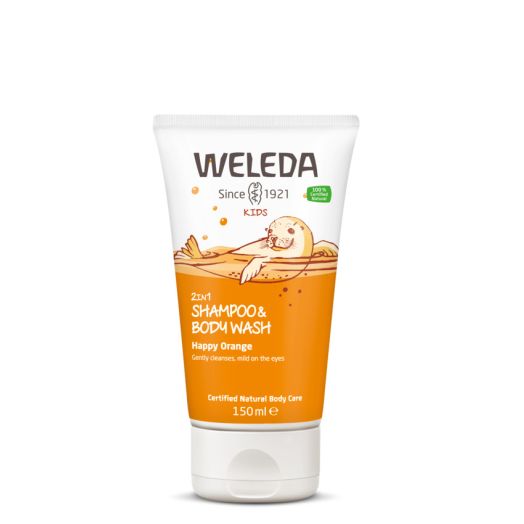 Weleda Kids Shampoo & Wash - Happy Orange (150ml)