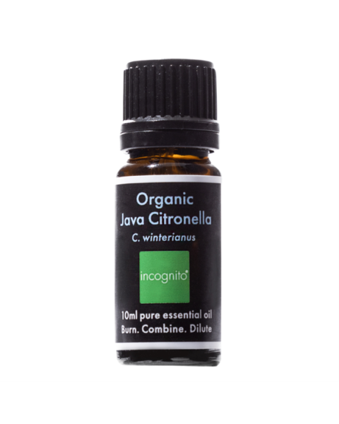 Incognito Organic Java Citronella Oil (10ml)