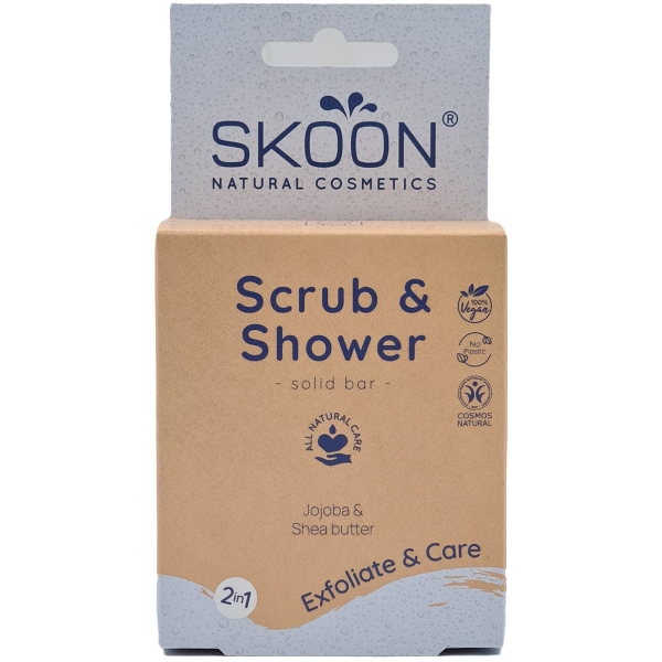 Skoon Scrub & Shower Bar 2 in 1 (90g)