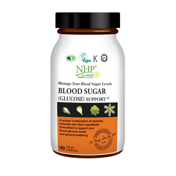 NHP Blood Sugar (Glucose) Support (90cps)