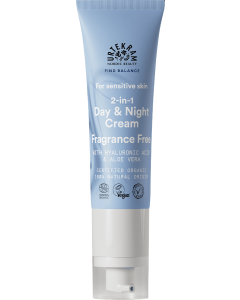 Urtekram Fragrance Free 2 in 1 Day & Night Cream- Sensitive Skin (50ml)