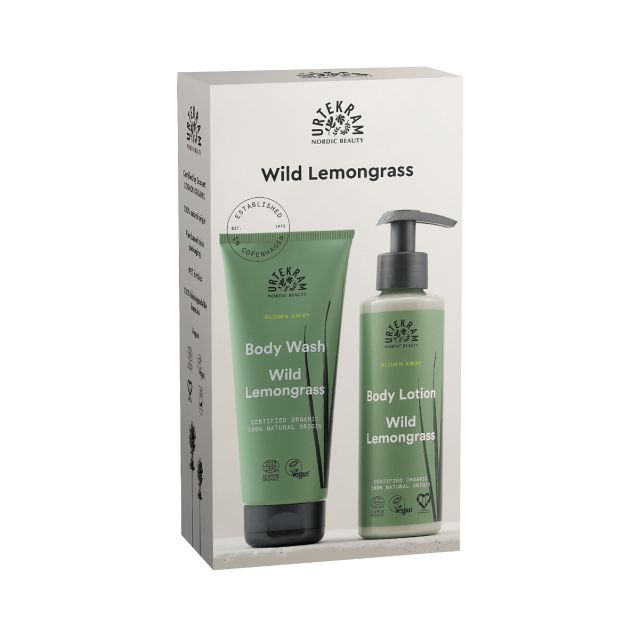 Urtekram Wild Lemongrass Body Duo Gift Set