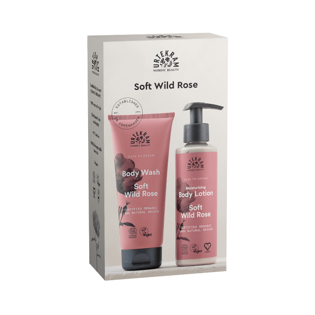 Urtekram Soft Wild Rose Body Duo Gift Set