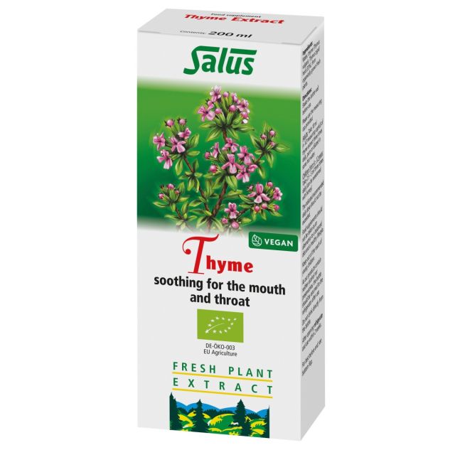 Salus Haus Organic Thyme Juice  (200ml)