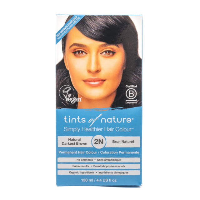Tints of Nature 2N Natural Darkest Brown (130ml)