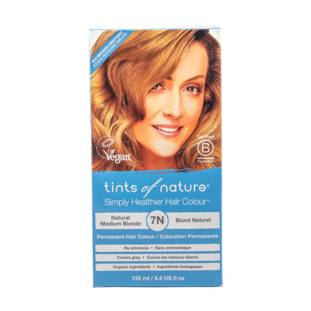 Tints of Nature 7N Natural Medium Blonde (130ml)
