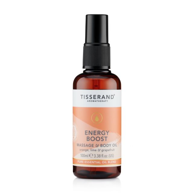 Tisserand Energy Boost Massage Oil (100ml)