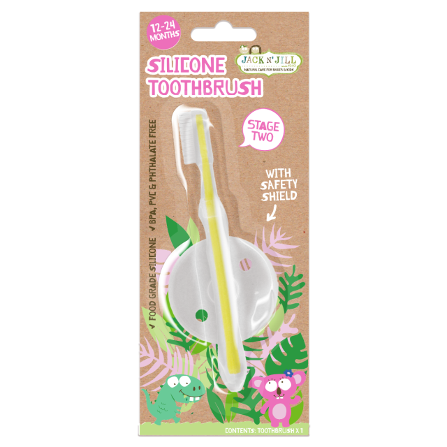 Jack N' Jill Silicone Toothbrush (Stage 2)