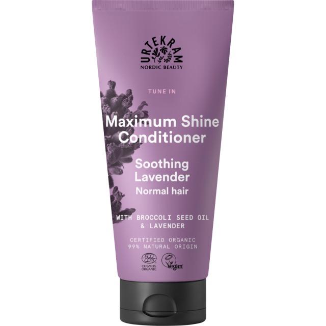 Urtekram Soothing Lavender Conditioner - Maximum Shine (180ml)