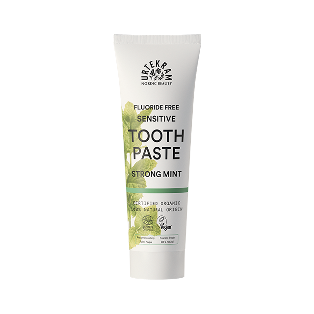 Urtekram Strong Mint Sensitive Toothpaste (75ml)