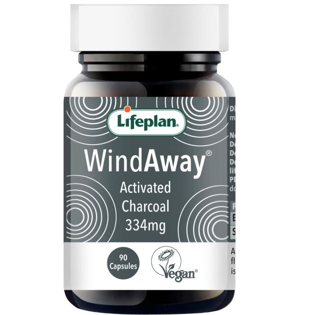 Lifeplan Wind Away Activated Charcoal (90 Capsules)
