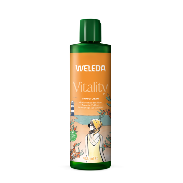 Weleda Vitality Sea Buckthorn Shower Cream (400ml)