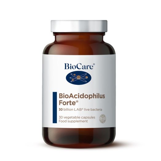 BioCare BioAcidophilus Forte 30 Billion Probiotic(30 Capsules)