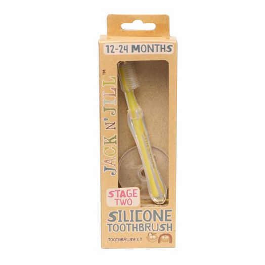 Jack N' Jill Silicone Toothbrush (Stage 2)