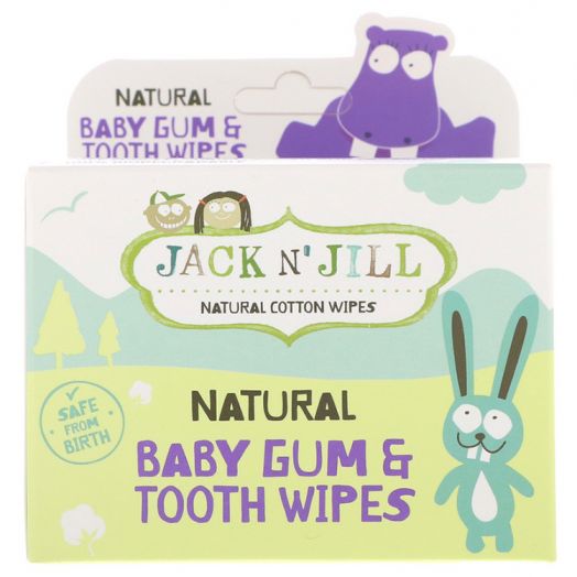 Jack N' Jill Gum & Tooth Wipes (25 wipes)