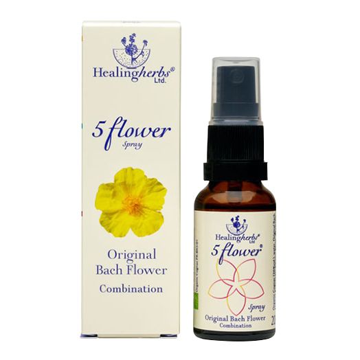 Healing Herbs Bach 5 Flower Remedy Spray (25ml)