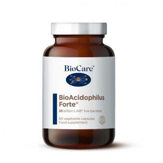 BioCare Bio-Acidophilus Forte 30 Billion Probiotic (60 Capsules)