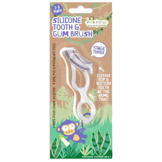 Jack N' Jill Silicone Tooth & Gum Brush (Stage 3)