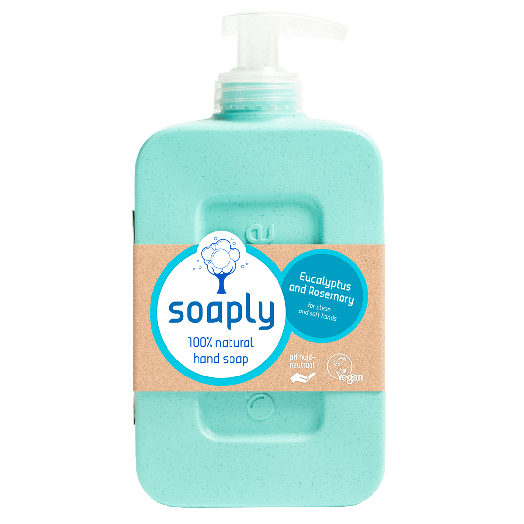 Soaply Liquid Hand Soap -Eucalyptus & Rosemary (300ml)