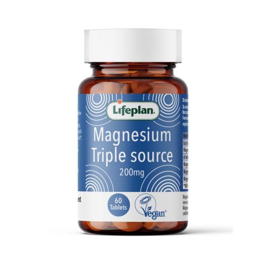 Lifeplan Magnesium Triple Source 200mg (60tbs)