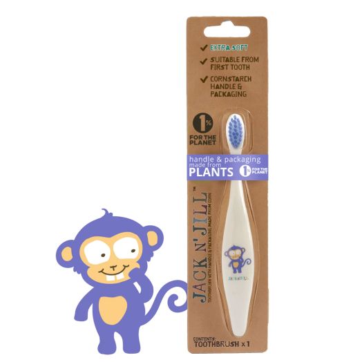 Jack N' Jill Bio Toothbrush Monkey