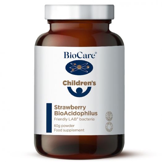 BioCare Children's Strawberry BioAcidophilus  (60g)