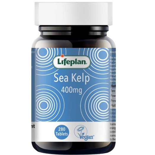 Lifeplan Sea Kelp 400mg (280 Tablets)