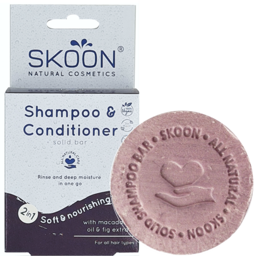 Skoon Shampoo & Conditioner 2in1 Bar  (90g) 