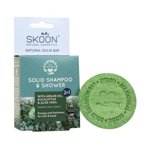 Skoon Solid Shampoo & Shower Bar 2 in 1 (90g)