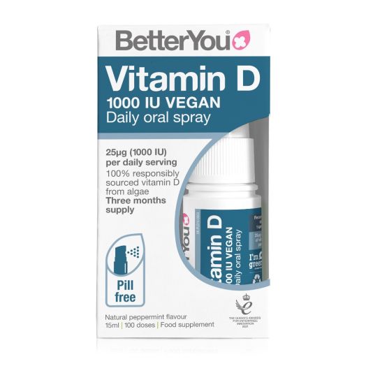 Better You D1000 Vegan Vitamin D Oral Spray 15ml
