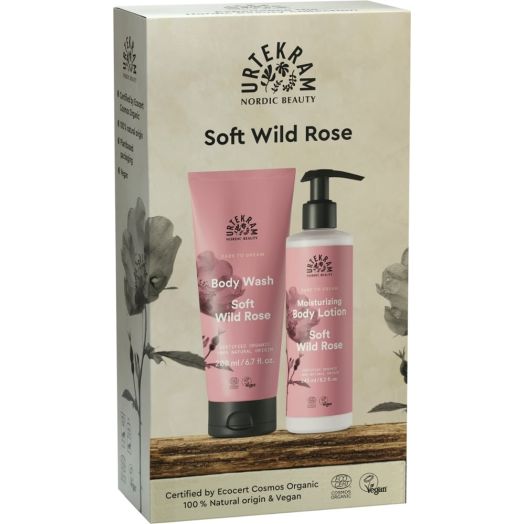 Urtekram Soft Wild Rose Body Duo Gift Set