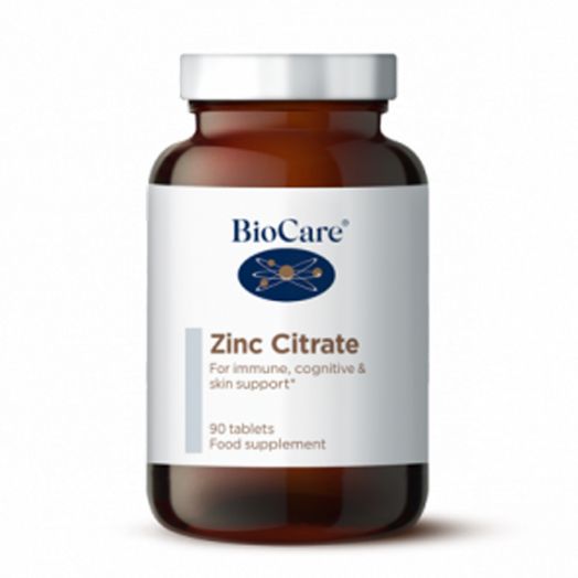BioCare Zinc Citrate (90 Tablets)