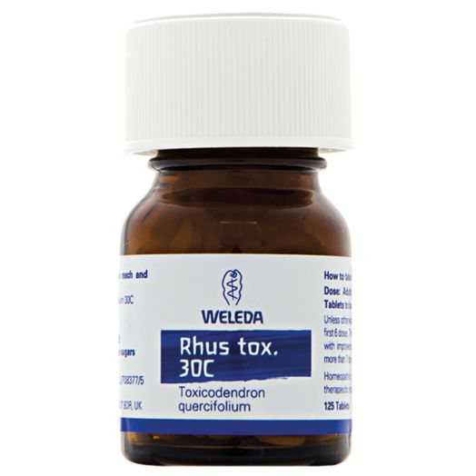 Weleda Rhus Toxicodendron Quercifolium 30C (125 Tablets)