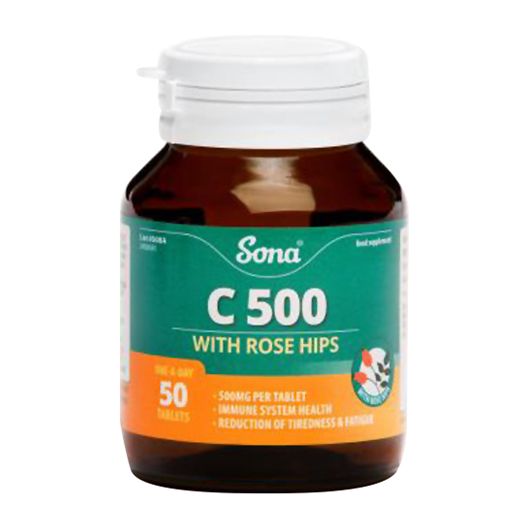 Sona Vitamin C 500mg+ (50tbs)