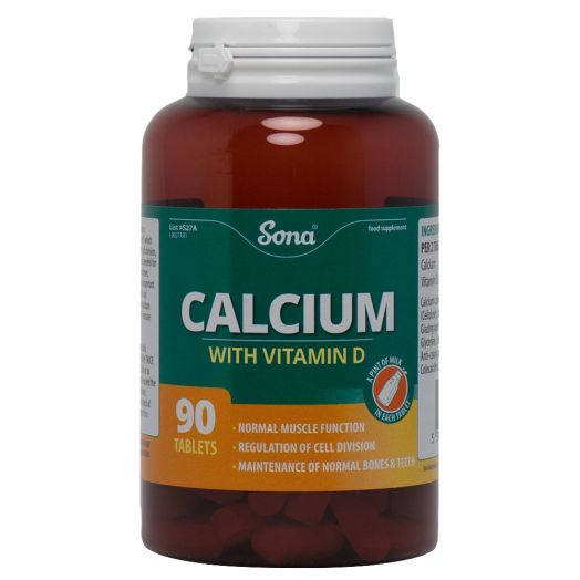 Sona Calcium + Vit D (90tbs)