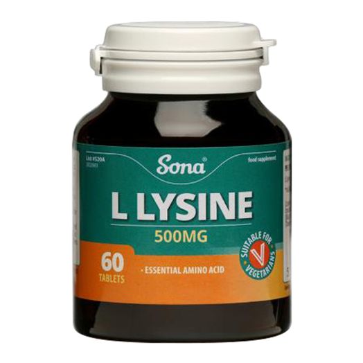 Sona L-Lysine 500mg (60tbs)