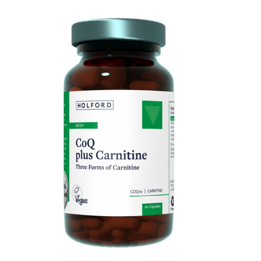 Patrick Holford CoQ10 Plus Carnitine (60 Capsules)