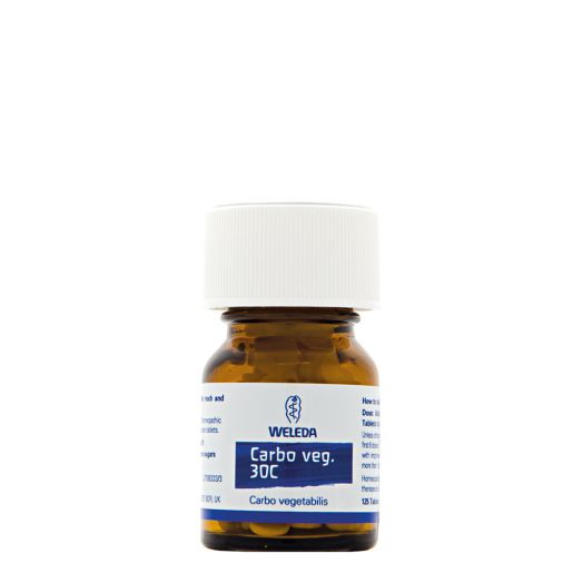 Weleda Carbo Vegetabilis 30C (125 Tablets)