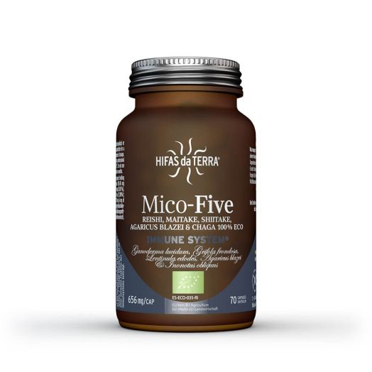 Hifas Mico-Five + Chaga (Organic) (70cps)