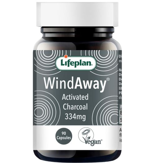 Lifeplan Wind Away Activated Charcoal (90 Capsules)