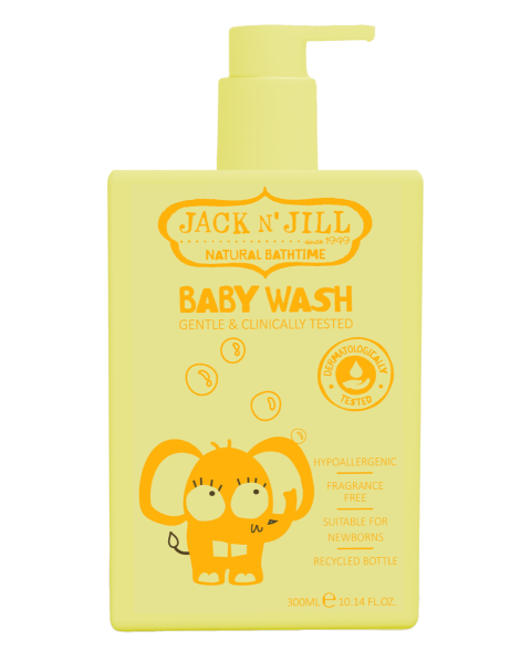 Jack N' Jill Baby Wash Fragrance Free (300ml)
