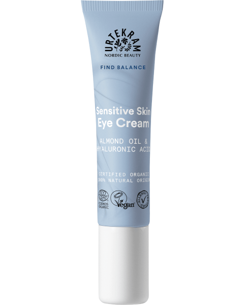 Urtekram Fragrance Free Eye Cream - Sensitive Skin  (15ml)